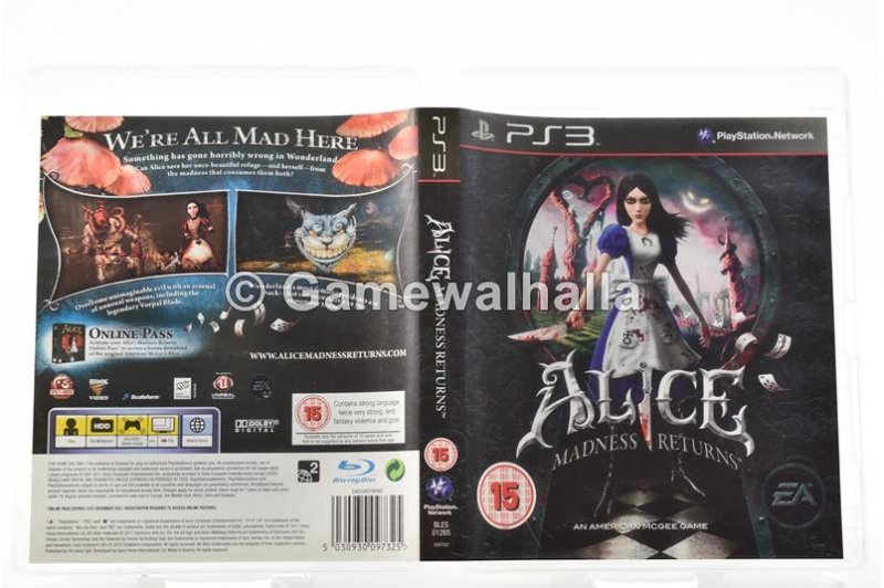 Alice Madness Returns - PS3
