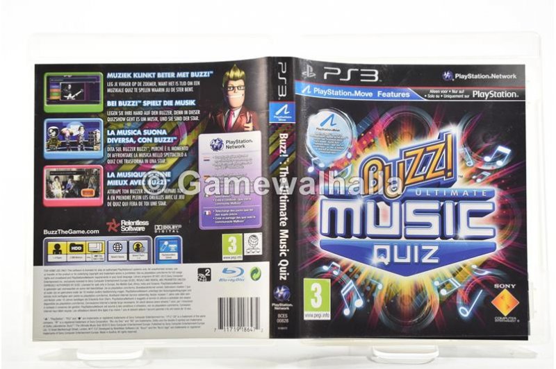 Buzz The Ultimate Music Quiz - PS3