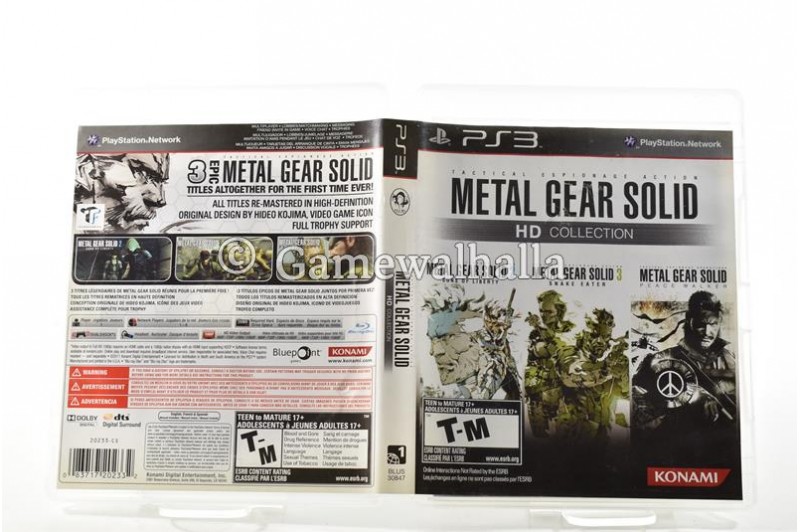 Metal Gear Solid HD Collection (ntsc) - PS3