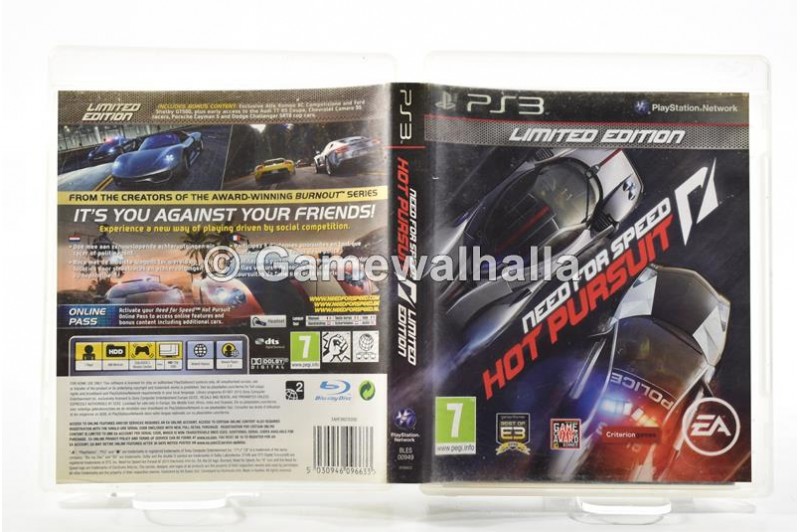 Need For Speed Hot Pursuit Limited Edition - PS3