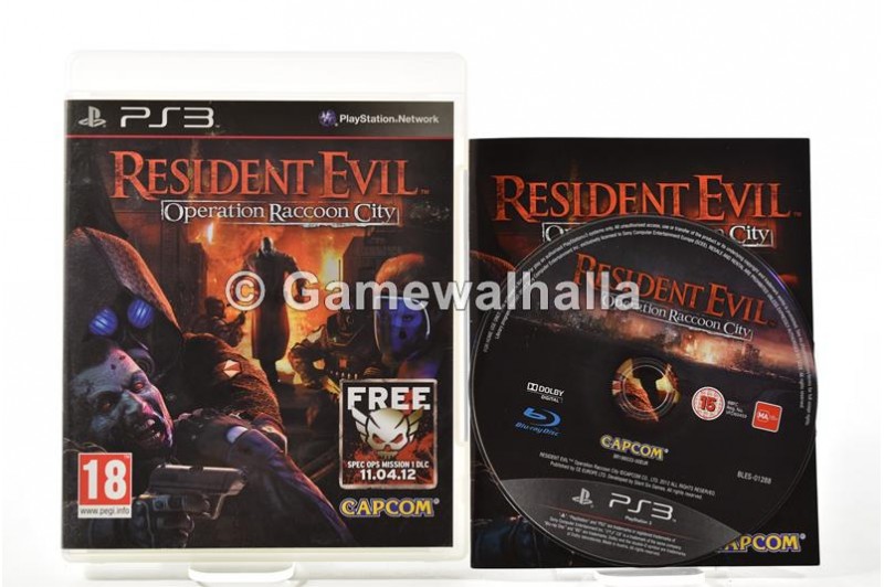 Resident Evil Operation Raccoon City - PS3