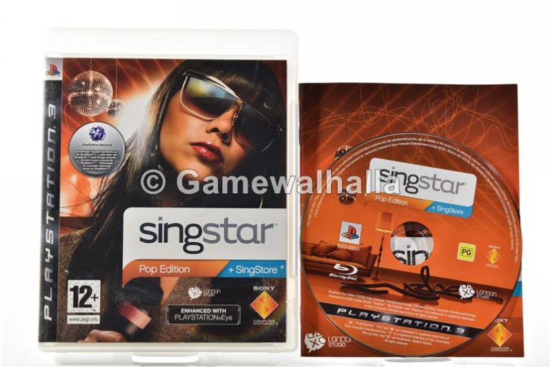 Singstar Pop Edition - PS3