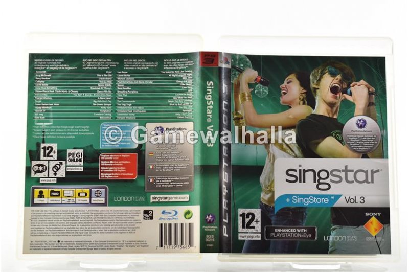 Singstar Vol 3 - PS3