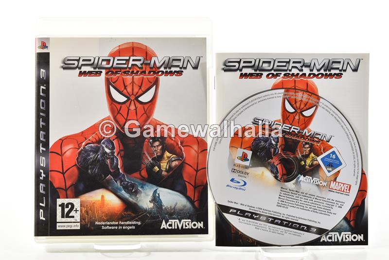 Spider-Man: Web of Shadows Playstation 3 PS3 CASE AND MANUAL ONLY