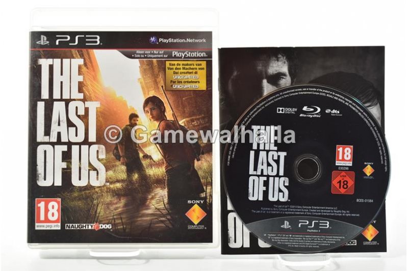 PlayStation 3 The Last of Us Not for Resale cardboard sleeve version PS3