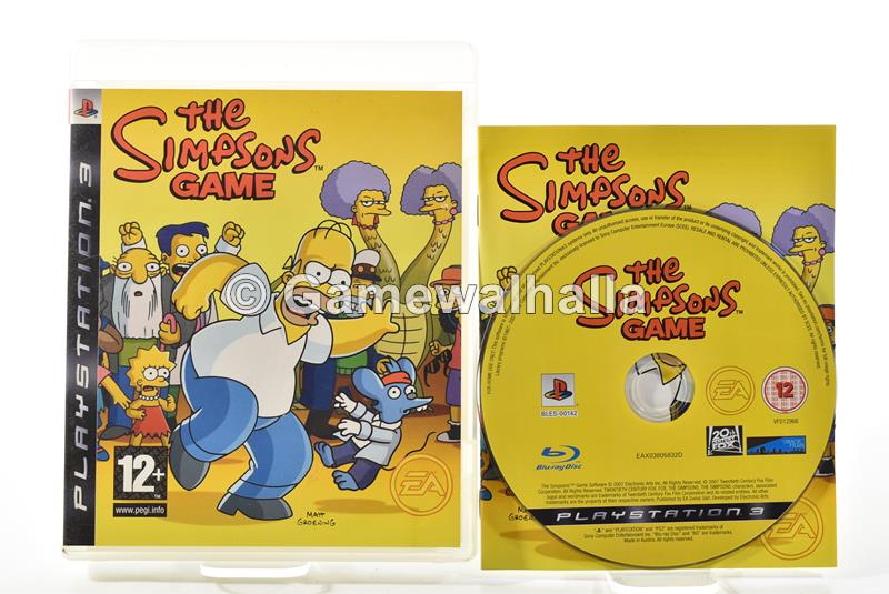 Buy The Simpsons Game PS3? 100% Guarantee Gamewalhalla