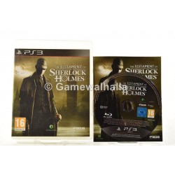 The Testament Of Sherlock Holmes - PS3