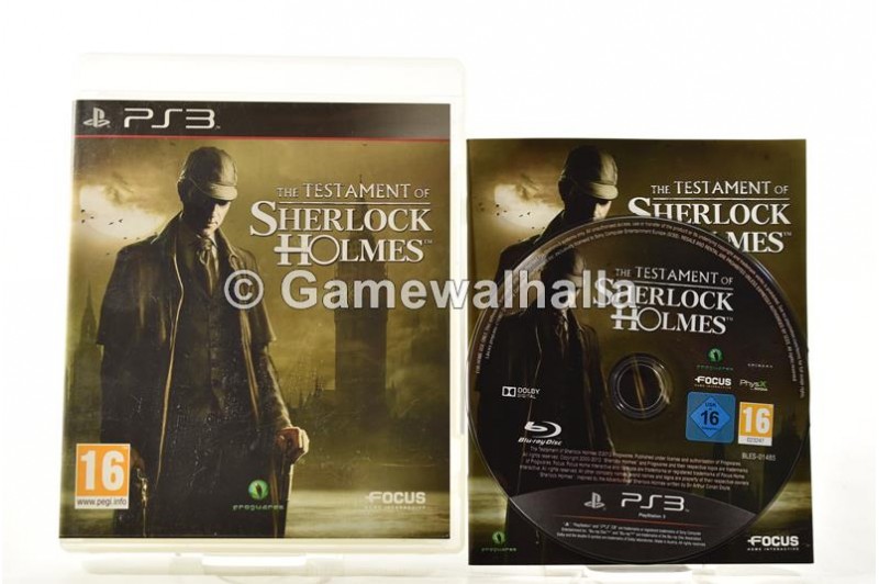 The Testament Of Sherlock Holmes - PS3