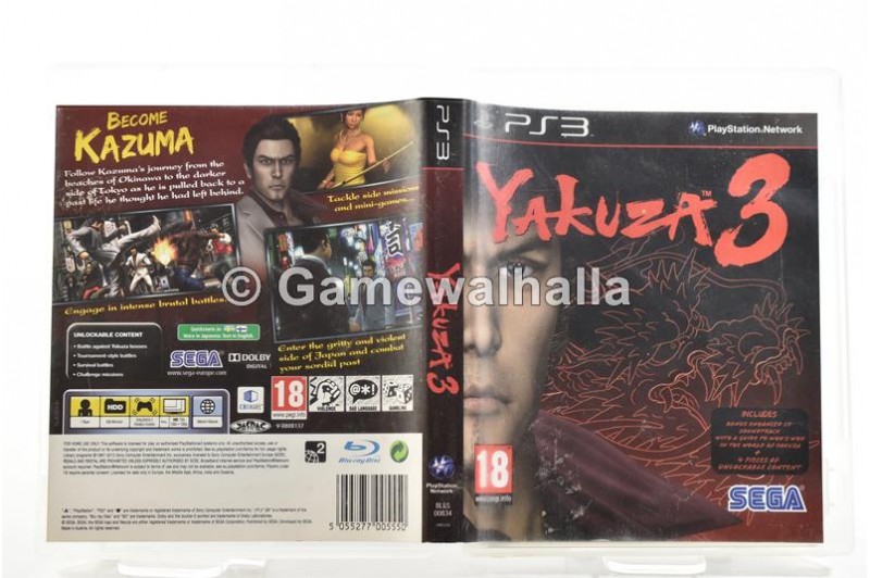 Yakuza 3 - PS3 Yakuza 3 - PS3