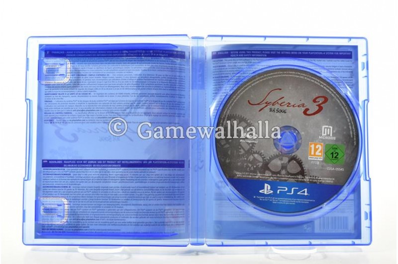 Syberia 3 - PS4