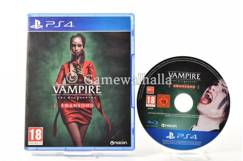Vampire The Masquerade Swansong - PS4