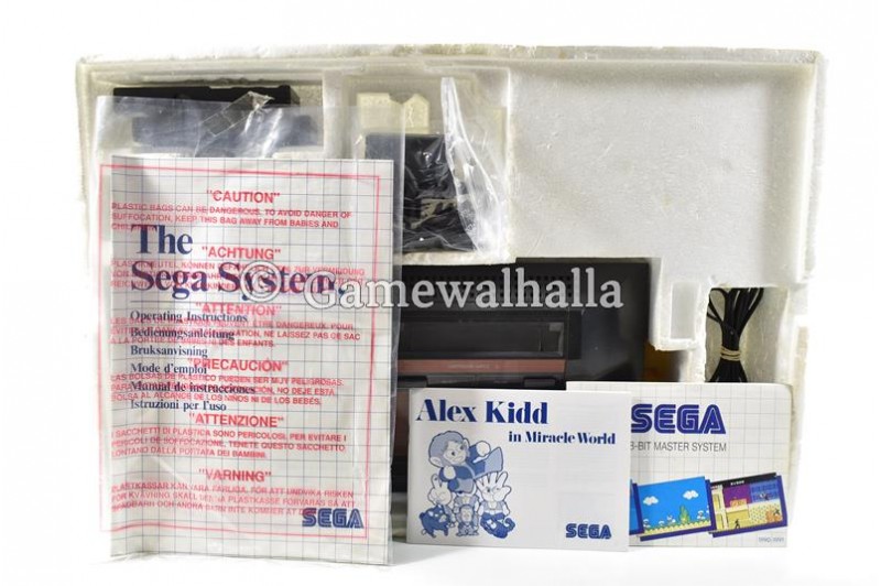 Sega Master System I Console Alex Kidd In Miracle World (boxed) - Sega Master System