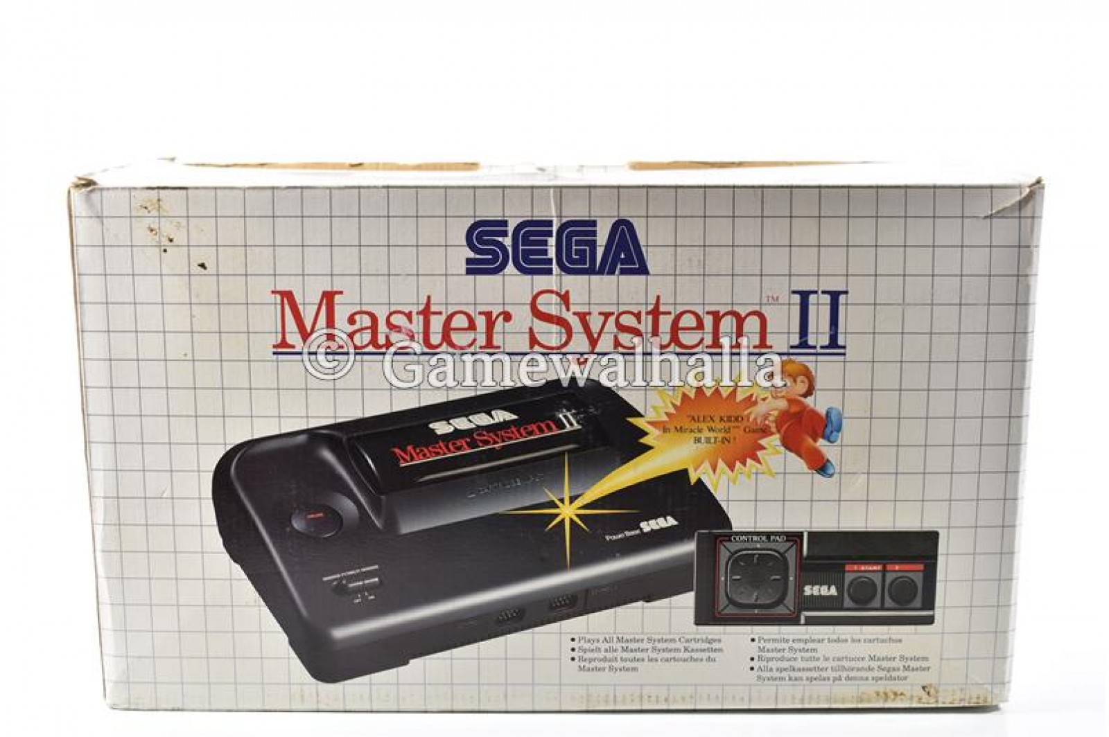 Sega Master System II Console Alex Kidd In Miracle World Edition (boxed ...
