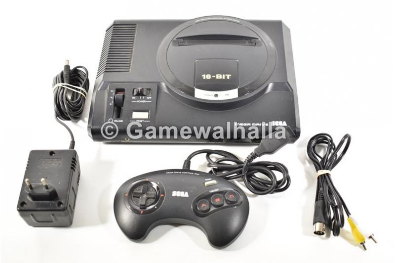 Sega Mega Drive I Console + AV Cable - Sega Mega Drive