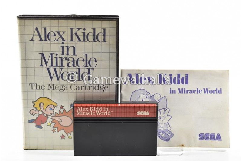 Alex Kidd In Miracle World - Sega Master System