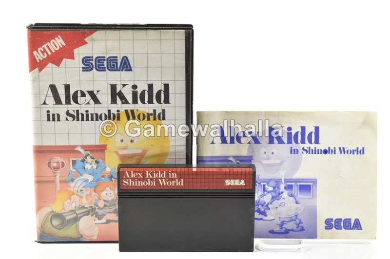 Alex Kidd In Shinobi World - Sega Master System