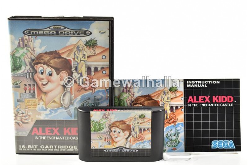 Alex Kidd In the Enchanted Castle - Sega Mega Drive Alex Kidd In the Enchanted Castle - Sega Mega Drive