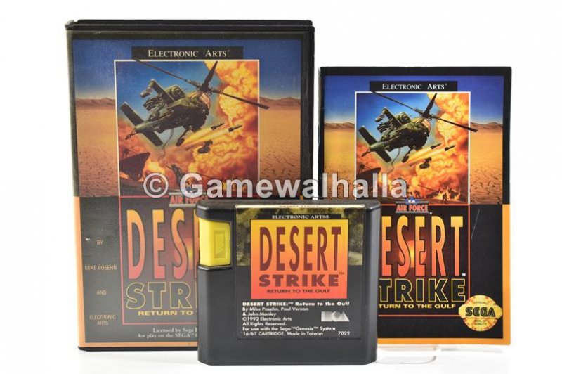 Desert Strike Return To The Gulf - Sega Mega Drive