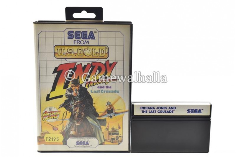Indiana Jones And The Last Crusade (no instructions) - Sega Master System