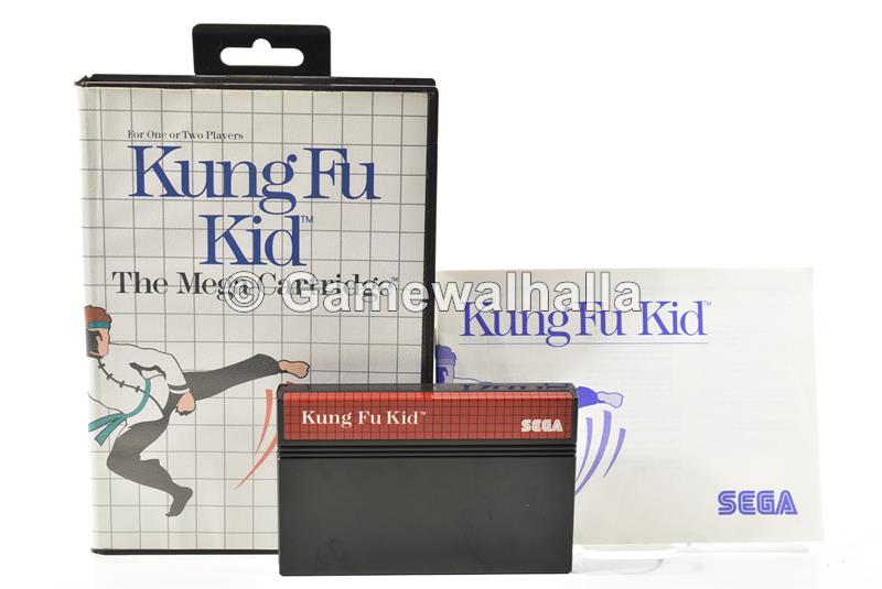 Jeu Vidéo Kung Fu Kid - SEGA Master System - Version PAL/EUR - Boîte Abîmée, Sans Notice