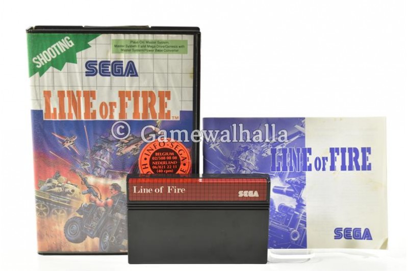 Line Of Fire - Sega Master System