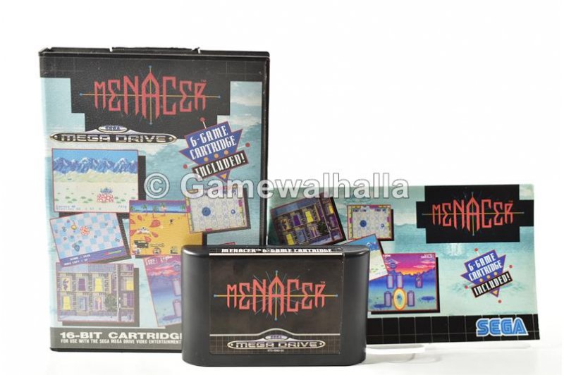 Menacer (6-Game-Cartridge) - Sega Mega Drive