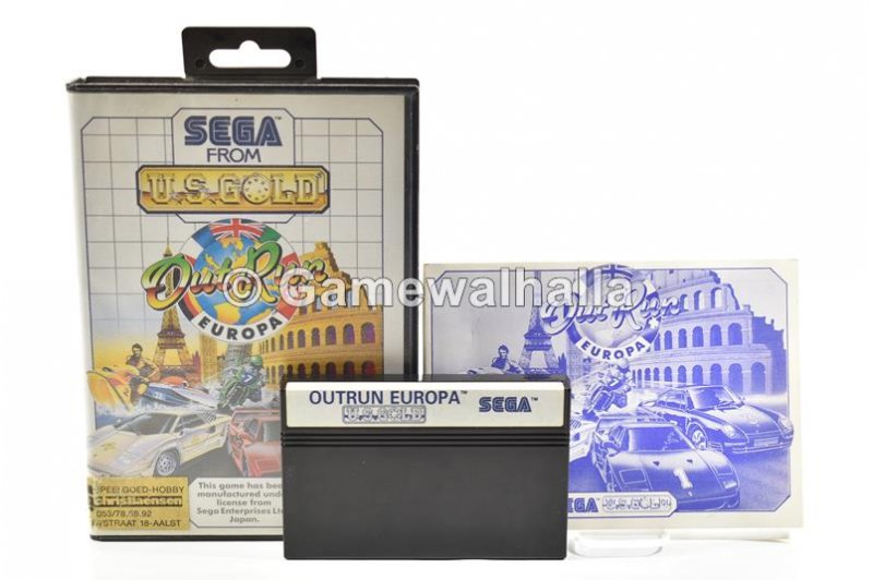 Out Run Europa - Sega Master System