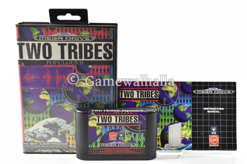 Populous II Two Tribes - Sega Mega Drive