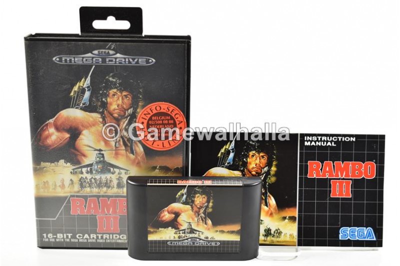Rambo III - Sega Mega Drive