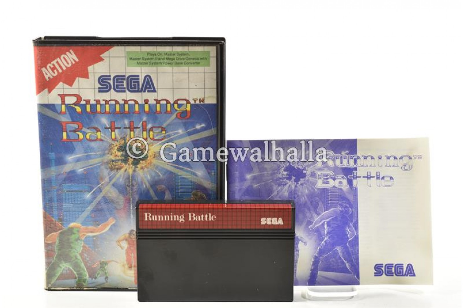 Buy Running Battle - Sega Master System? 100% Gurantee | Gamewalhalla