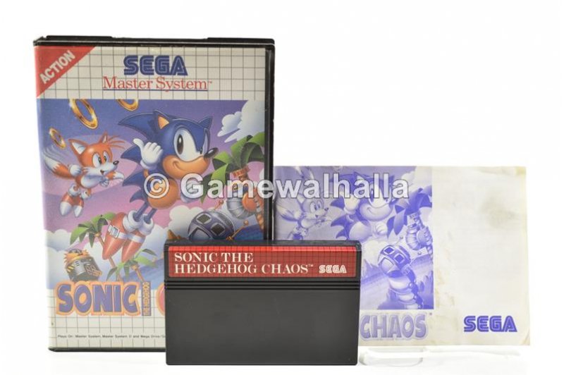 Sonic The Hedgehog Chaos - Sega Master System