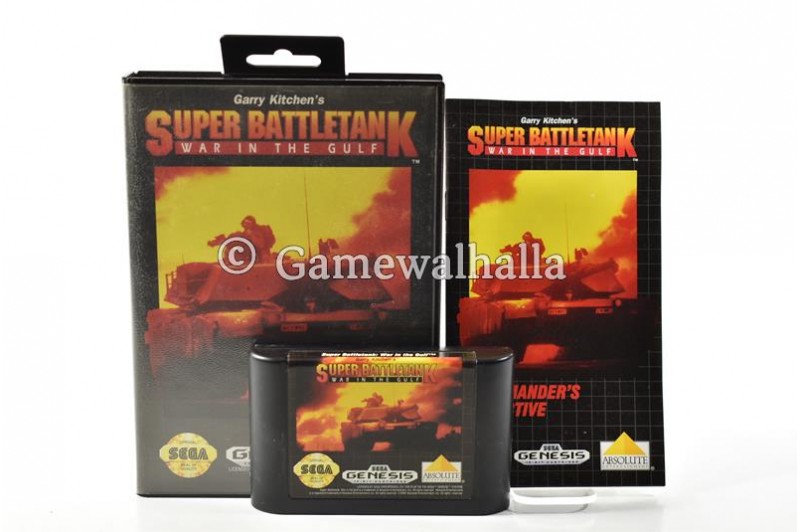 Super Battletank War In The Gulf - Sega Genesis