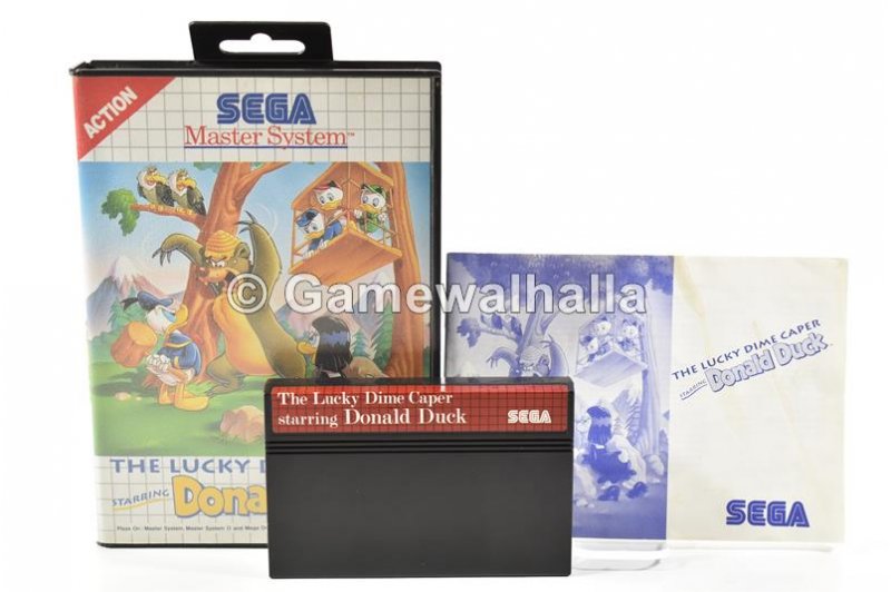 The Lucky Dime Caper Starring Donald Duck - Sega Master System