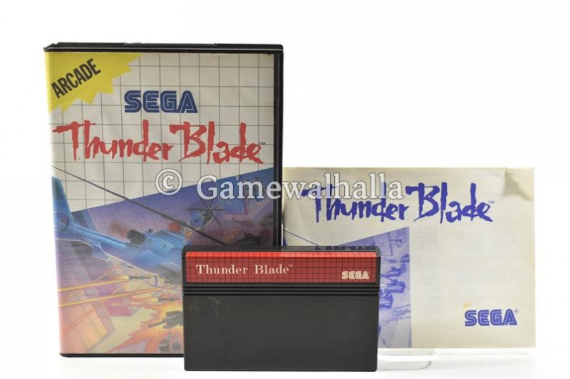 Thunder Blade - Sega Master System