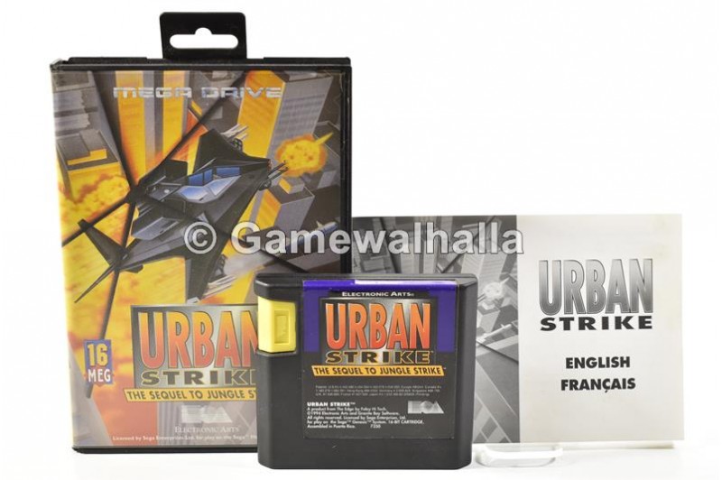 Urban Strike The Sequel To Jungle Strike - Sega Mega Drive