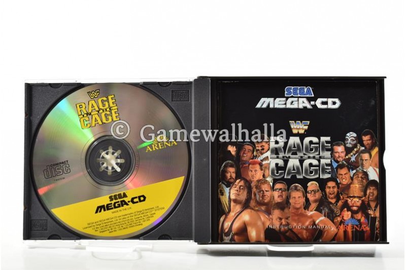 WWF Rage In The Cage (perfecte staat) - Sega Mega-CD