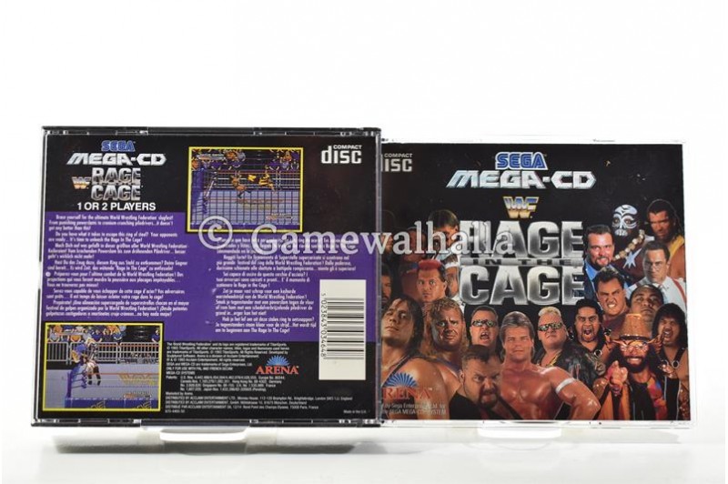 WWF Rage In The Cage (parfait état) - Sega Mega-CD