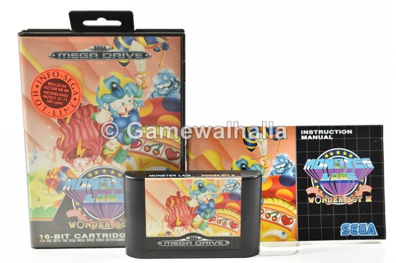 Wonder Boy III Monster Lair - Sega Mega Drive