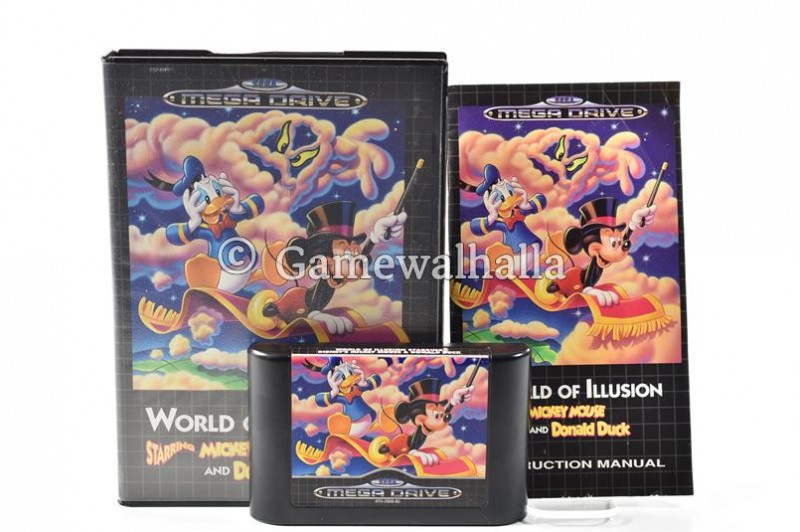 World Of Illusion Starring Mickey Mouse and Donald Duck - Sega Mega Drive