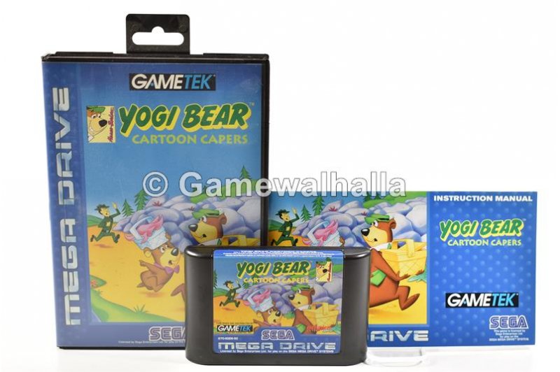 Yogi Bear Cartoon Capers - Sega Mega Drive