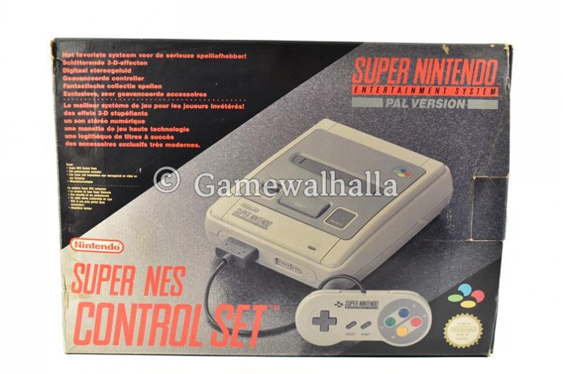 Snes Console Super Nes Control set (boxed) - Snes