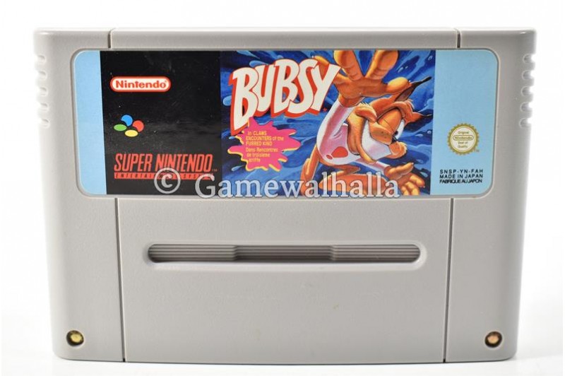 Bubsy In Claws Encounters Of The Furred Kid (cart) - Snes