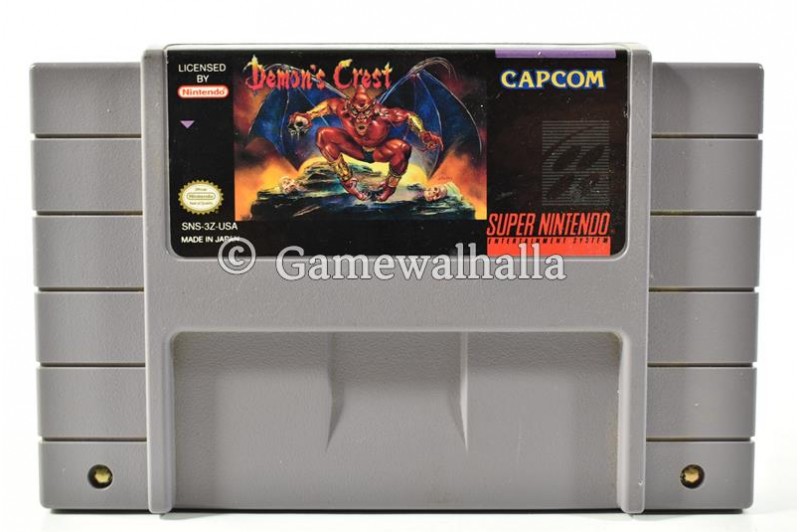 Demon's Crest (ntsc - cart) (cart) - Snes