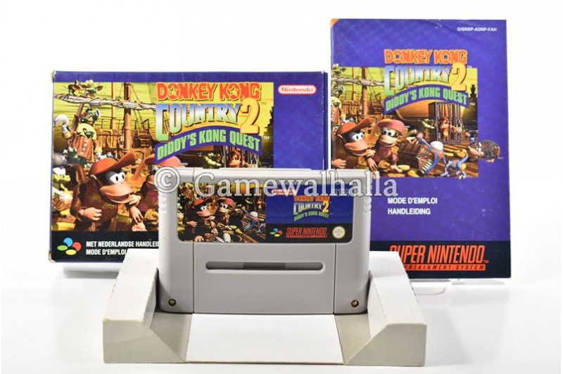 Donkey Kong Country 2 Diddy's Kong Quest (cib) - Snes
