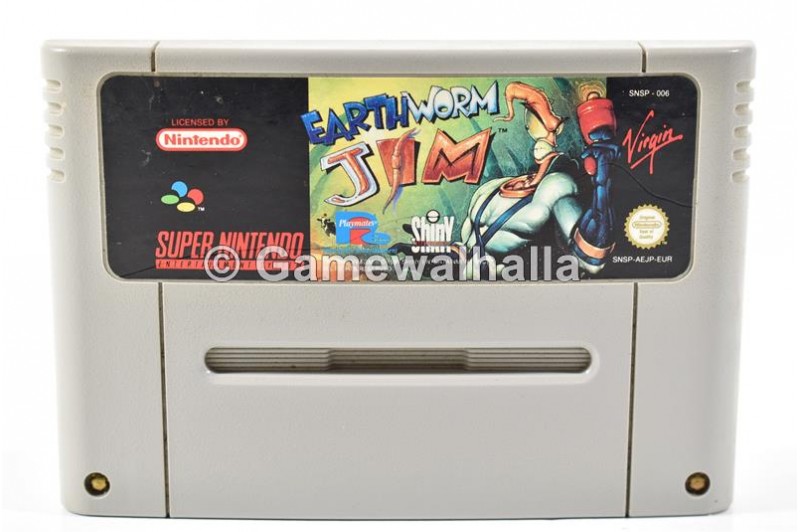 Earthworm Jim (cart) - Snes