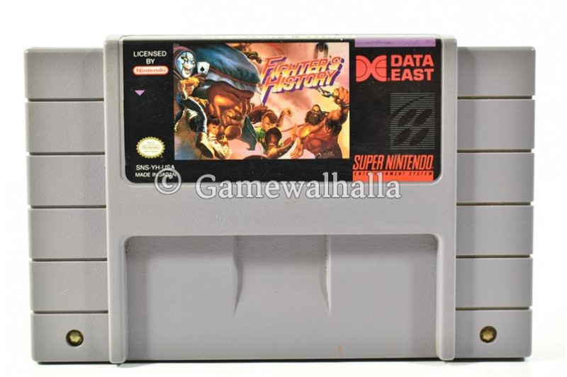 Fighter's History (NTSC - cart) - Snes