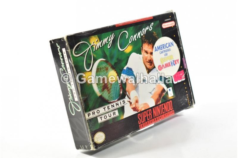 Jimmy Connors Pro Tennis Tour (NTSC - cib) - Snes