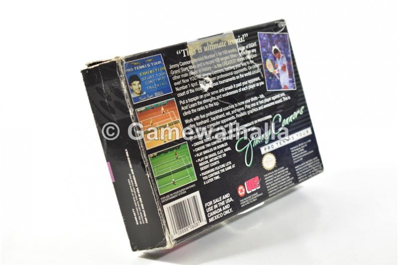 Jimmy Connors Pro Tennis Tour (NTSC - cib) - Snes
