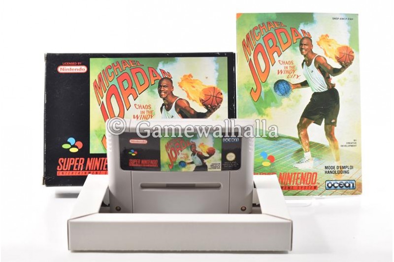 Michael Jordan Chaos In The Windy City (Français - cib) - Snes