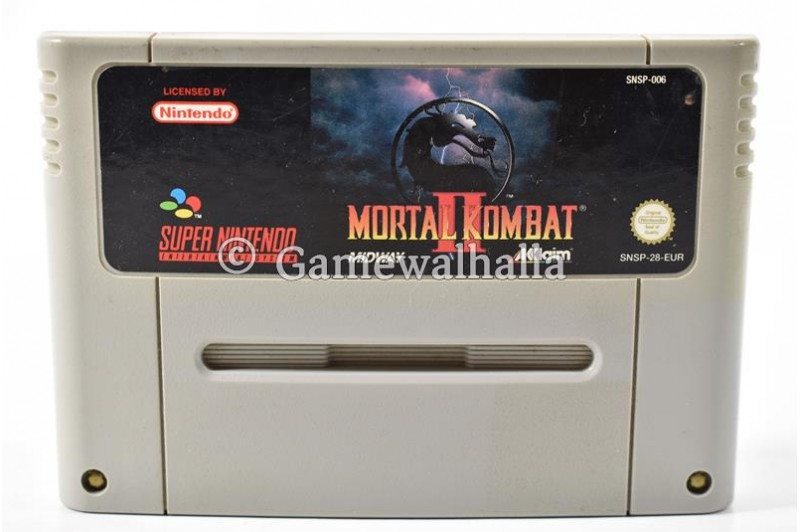 Mortal Kombat II (cart) - Snes